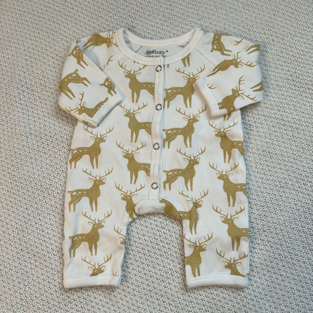 Softbaby - Reindeer romper